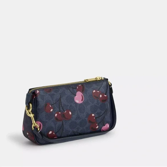 Coach Nolita 19 In Signature Canvas With Cherry - Picture 3 of 10